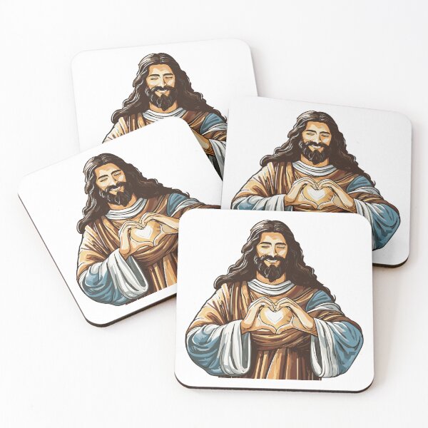 Item preview, Jesus Christ making a heart with his hands designed and sold by godpilled.