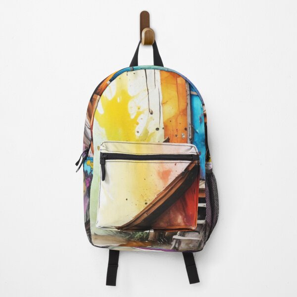 Item preview, Rural living acrylic colorful artwork print design designed and sold by Anshu3813.