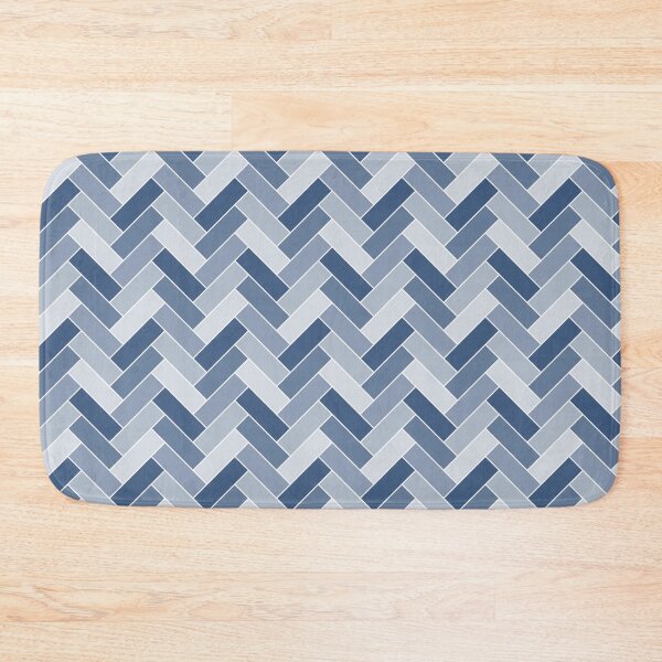 Item preview, Geometric Pattern: Herringbone Alt: Steel designed and sold by Red Wolf.