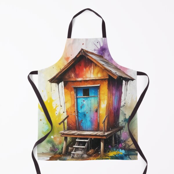 Item preview, Rural living acrylic colorful artwork print design designed and sold by Anshu3813.