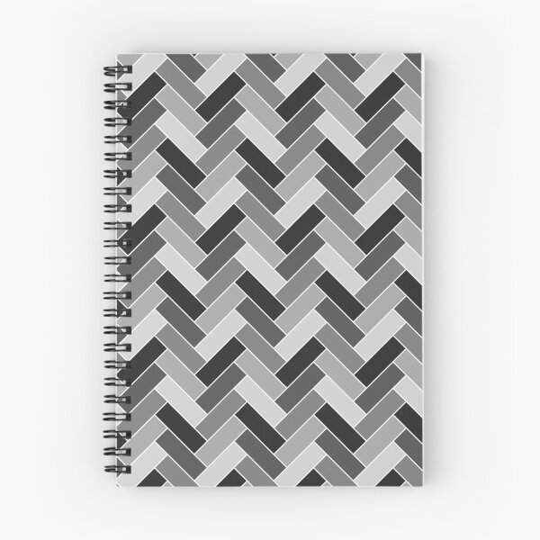 Item preview, Geometric Pattern: Herringbone Alt: Charcoal designed and sold by Red Wolf.