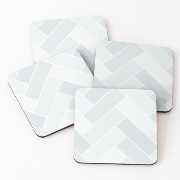 Item preview, Geometric Pattern: Herringbone Alt: Ash designed and sold by Red Wolf.