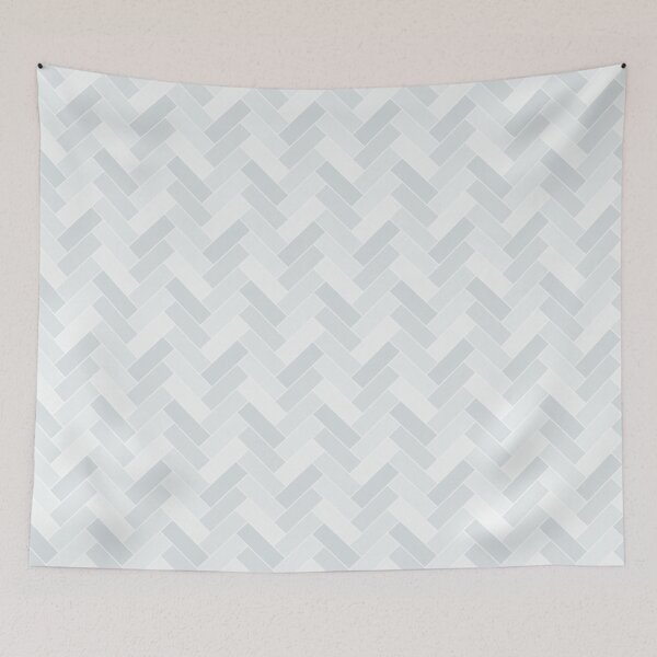 Item preview, Geometric Pattern: Herringbone Alt: Ash designed and sold by Red Wolf.