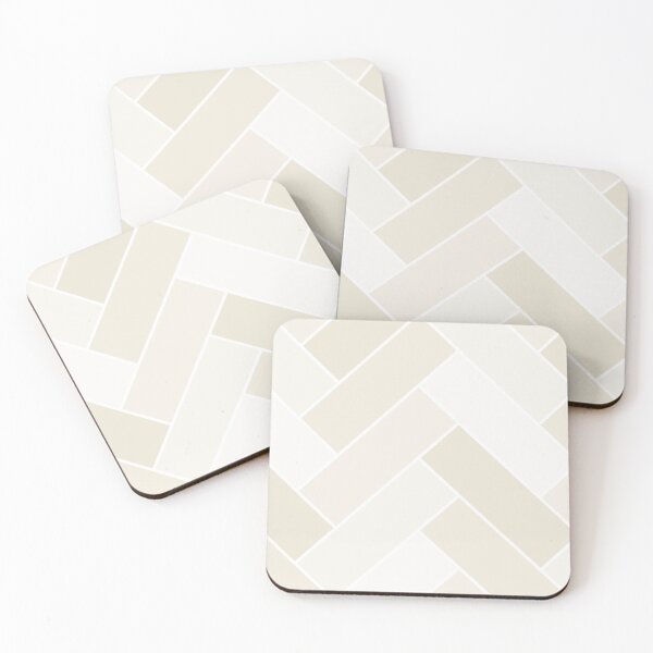 Item preview, Geometric Pattern: Herringbone Alt: Sand designed and sold by Red Wolf.