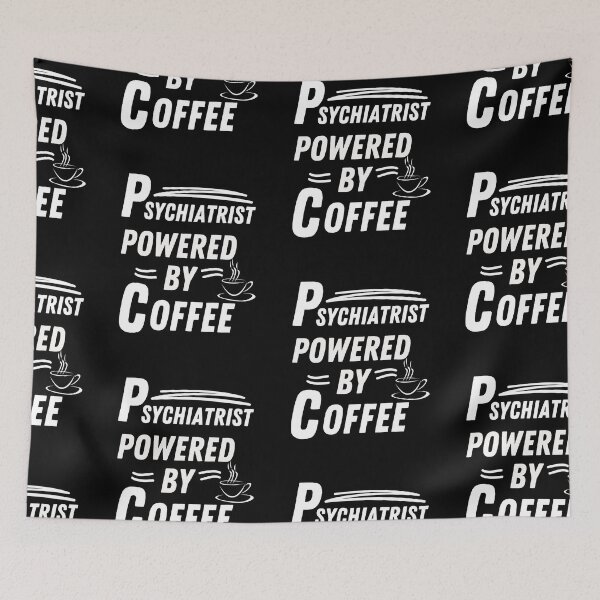 Artikelvorschau, Psychiater mit Kaffee als Antrieb entworfen und verkauft von annoying-shirts.