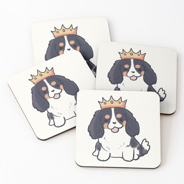 Item preview, Lindo perro rey charles spaniel designed and sold by Artofmayara.