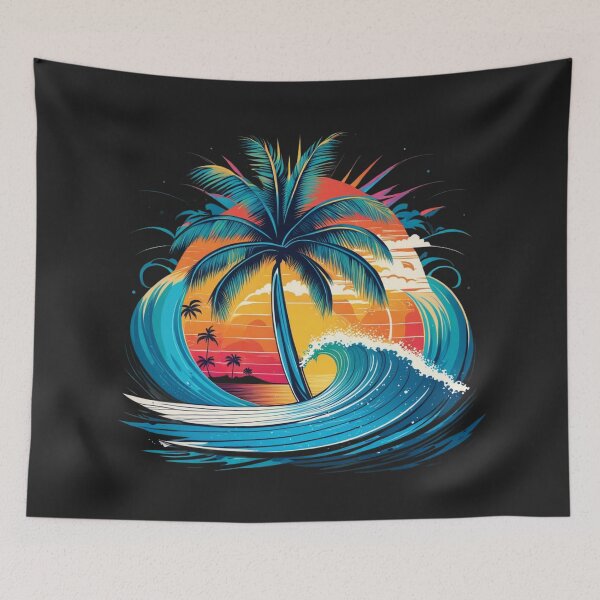 Item preview, Surfing tropical designed and sold by JackFreestone.