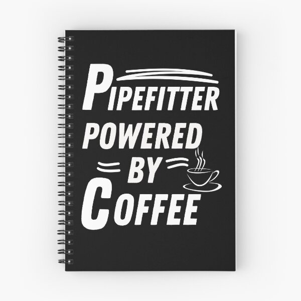 Item preview, Pipefitter powered by coffee designed and sold by annoying-shirts.