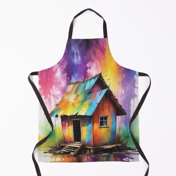 Item preview, Rural living acrylic colorful artwork print design designed and sold by Anshu3813.