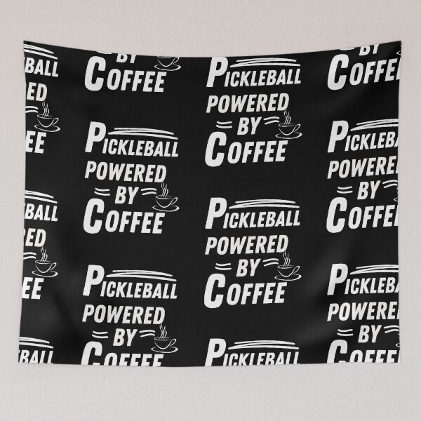 Item preview, Pickleball powered by coffee designed and sold by annoying-shirts.