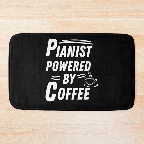 Item preview, Pianist powered by coffee designed and sold by annoying-shirts.