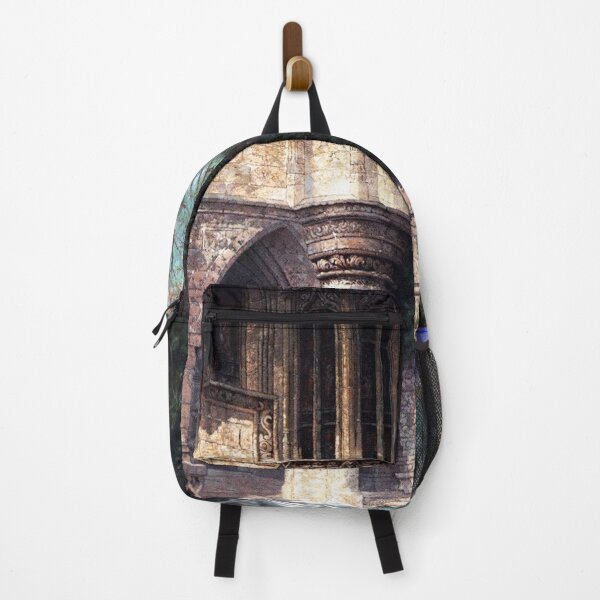 Item preview, vintage Gothic Architecture painting designed and sold by Vintage Designs +.