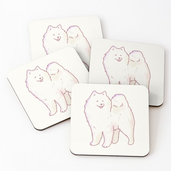 Item preview, Cute samoyed art designed and sold by Artofmayara.