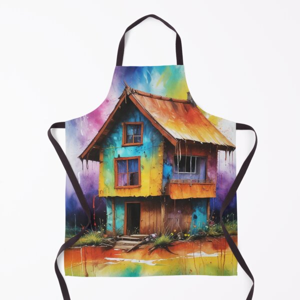 Item preview, Rural living acrylic colorful artwork print design designed and sold by Anshu3813.