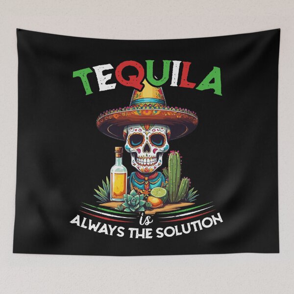 Item preview, Funny Tequila Saying Cinco De Mayo Mexico designed and sold by LuminOrb.