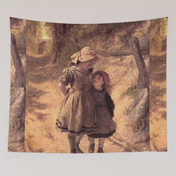 Item preview, Sisters - Frederick Morgan (British, 1856-1927) designed and sold by Vintage Designs +.