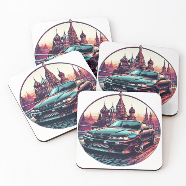 Item preview, A round logo of a Nissan Silvia S15 Parked in Moscow designed and sold by starter45.