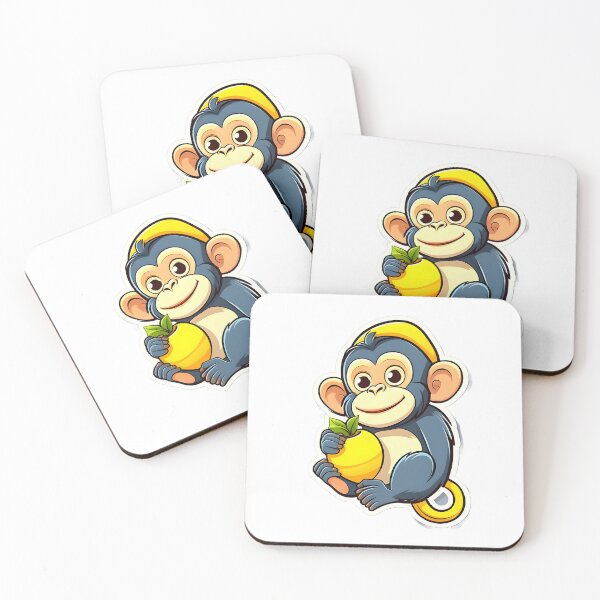 Item preview, Monkey Eating Mango designed and sold by Cowmiow .