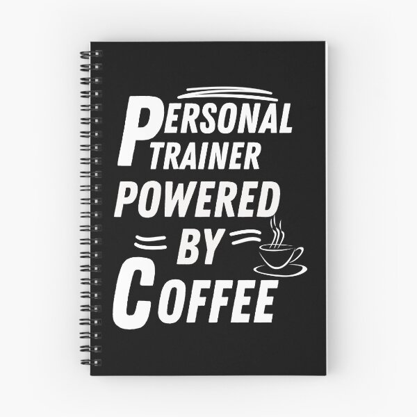 Item preview, Personal trainer powered by coffee designed and sold by annoying-shirts.