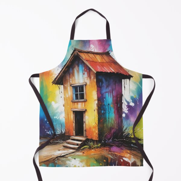 Item preview, Rural living acrylic colorful artwork print design designed and sold by Anshu3813.