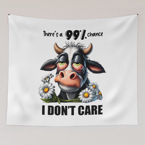 Item preview, There's A 99% Chance I Don't Care designed and sold by Bigfoot T-Shirt Co..