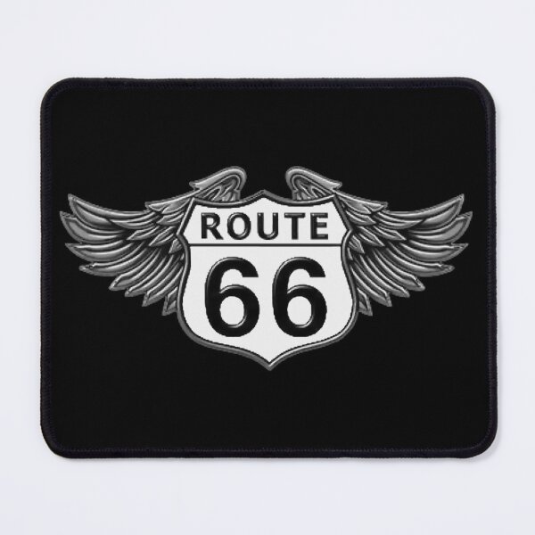 Item preview, route 66 decorative plate, wings 2 designed and sold by Numbers-Art.