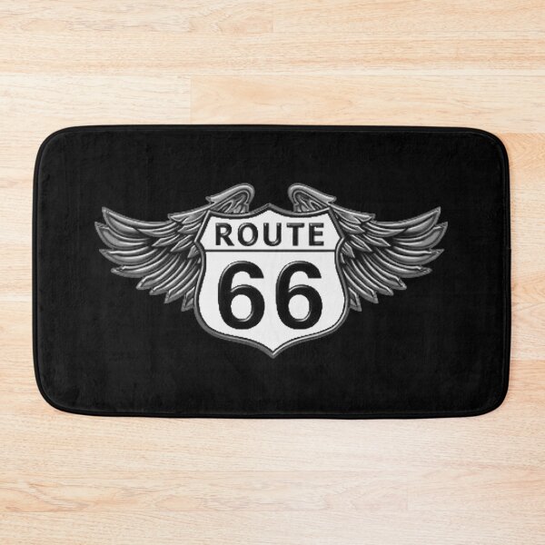Item preview, route 66 decorative plate, wings 2 designed and sold by Numbers-Art.
