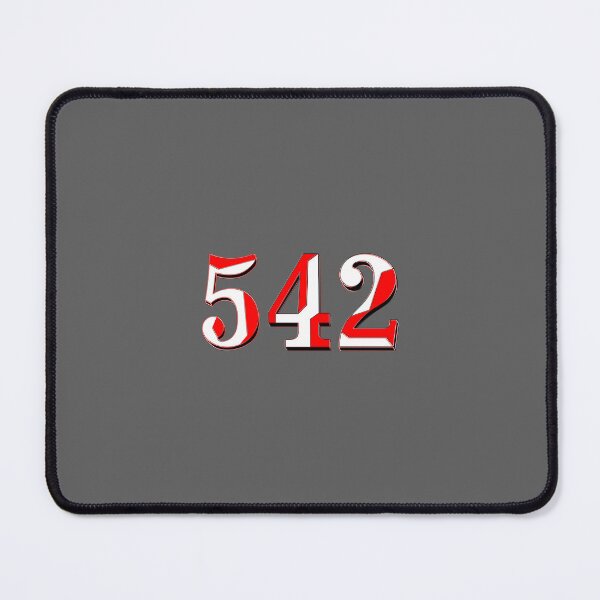 Item preview, number five hundred and forty-two digit 542 order sequence team member age designed and sold by 4rpixs.