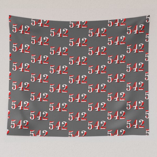 Item preview, number five hundred and forty-two digit 542 order sequence team member age designed and sold by 4rpixs.