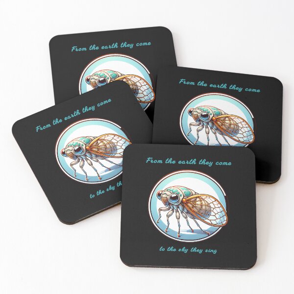Item preview, From the earth they come, to the sky they sing - Cicada Summer designed and sold by Pflugart.