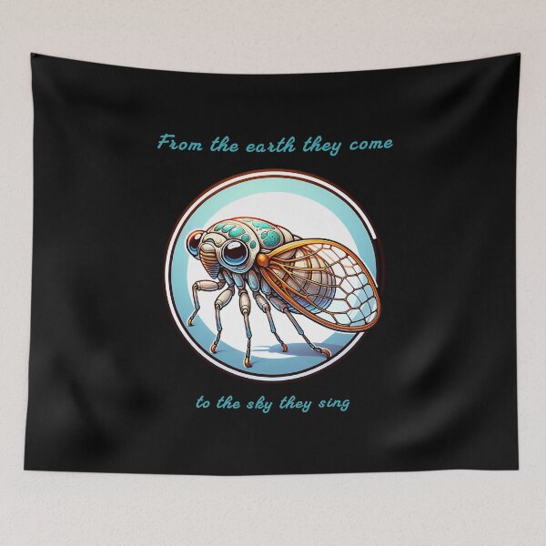 Item preview, From the earth they come, to the sky they sing - Cicada Summer designed and sold by Pflugart.