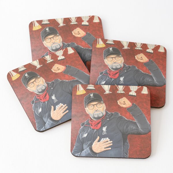 Item preview, Liverpool FC's Legendary Manager Jurgen Klopp, with the 6 Trophies Won under his Tenure. designed and sold by mikzart.