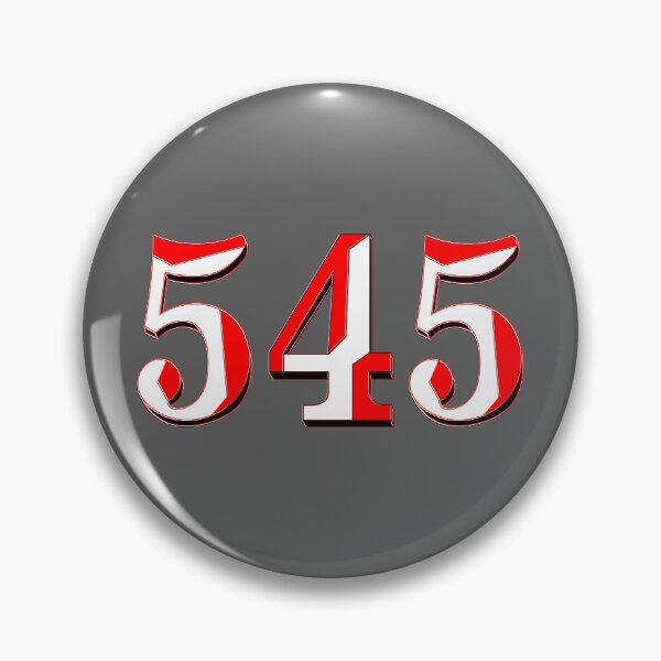 Item preview, number five hundred and forty-five digit 545 order sequence team member age designed and sold by 4rpixs.