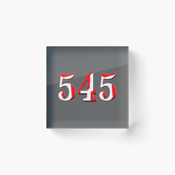 Item preview, number five hundred and forty-five digit 545 order sequence team member age designed and sold by 4rpixs.