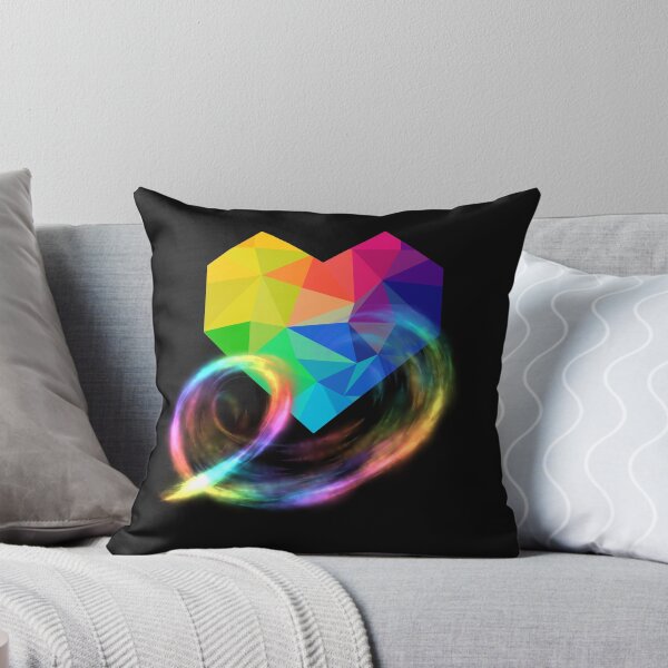 Item preview, Rainbow heart designed and sold by La-Nuna.