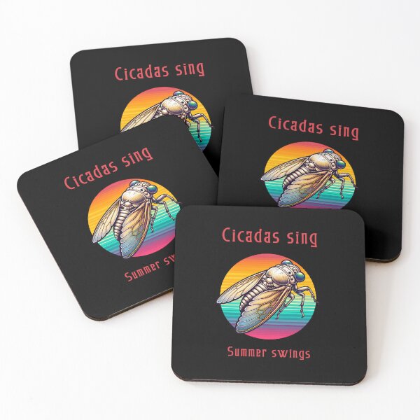 Item preview, Cicadas sing, summer swings - Cicada Summer designed and sold by Pflugart.