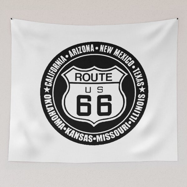 Item preview, route 66 traffic sign, states designed and sold by Numbers-Art.
