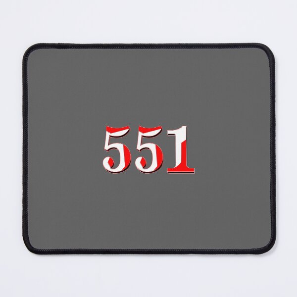 Item preview, number five hundred and fifty-one digit 551 order sequence team member age designed and sold by 4rpixs.