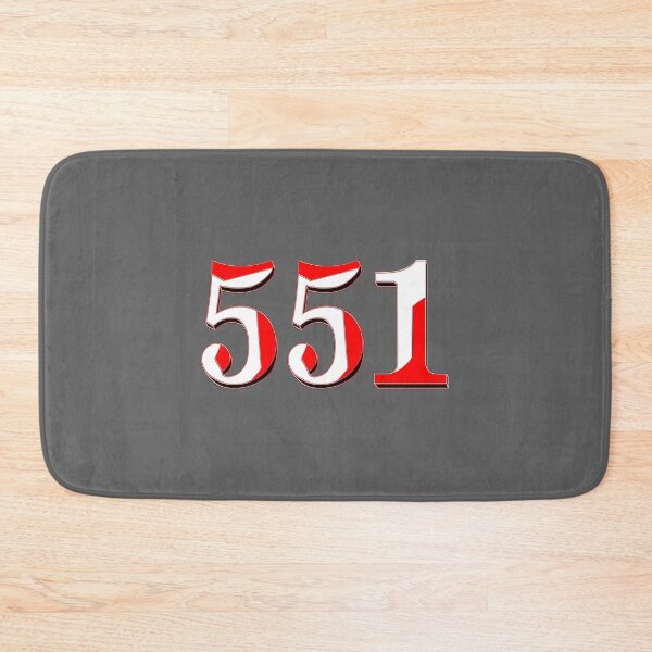 Item preview, number five hundred and fifty-one digit 551 order sequence team member age designed and sold by 4rpixs.