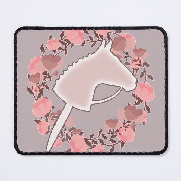 Item preview, Hobby Horse- romantic flowers- pink designed and sold by InNeRoDa.