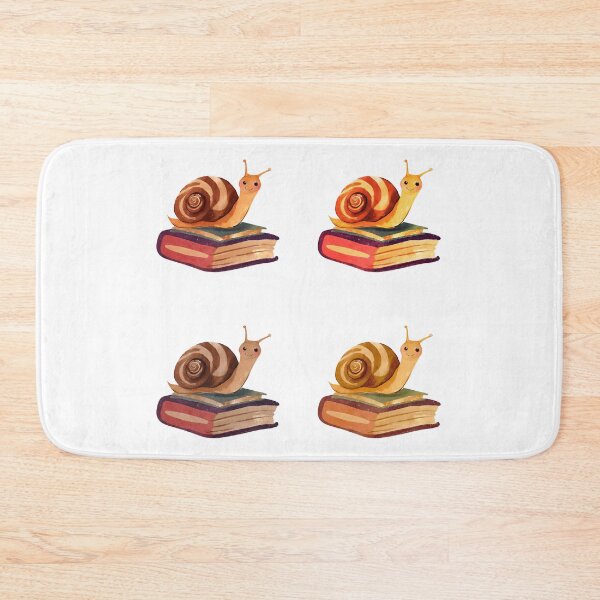 Item preview, Smiling Snails and Books designed and sold by FarmOfCuties.