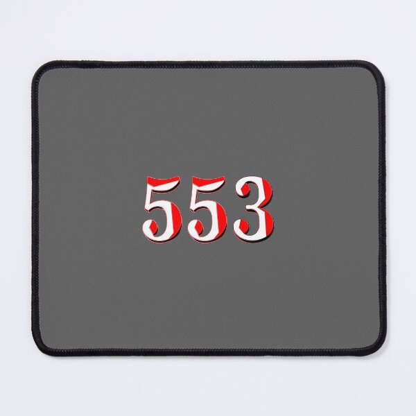 Item preview, number five hundred and fifty-three digit 553 order sequence team member age designed and sold by 4rpixs.