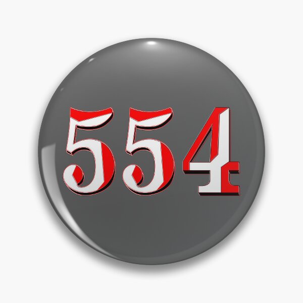 Item preview, number five hundred and fifty-four digit 554 order sequence team member age designed and sold by 4rpixs.