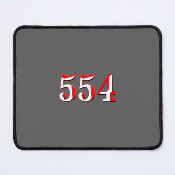 Item preview, number five hundred and fifty-four digit 554 order sequence team member age designed and sold by 4rpixs.