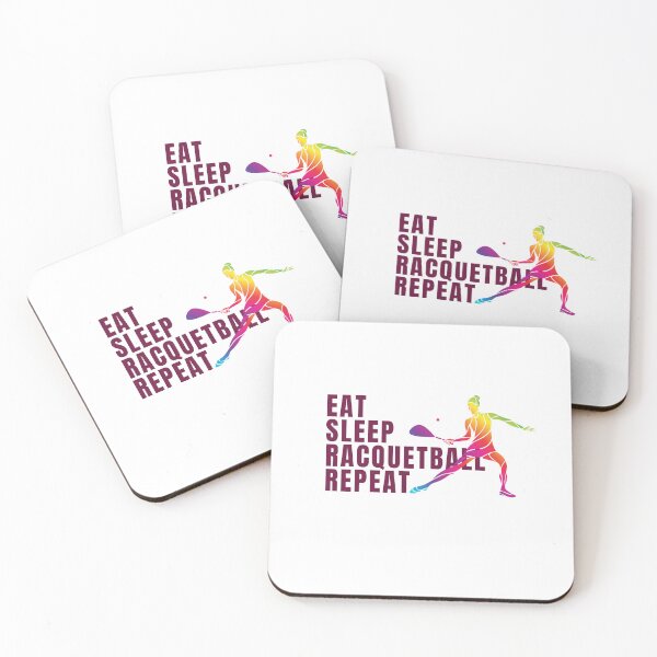 Item preview, Eat Sleep Racquetball Repeat designed and sold by sydney-syder.