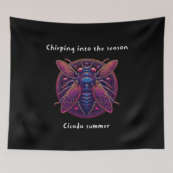 Item preview, Chirping into the season - Cicada Summer designed and sold by Pflugart.