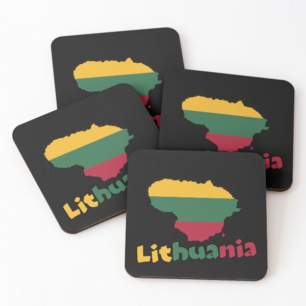 Item preview, Lithuania Flag Map State Vilnius Baltic designed and sold by AnimalsDH305.