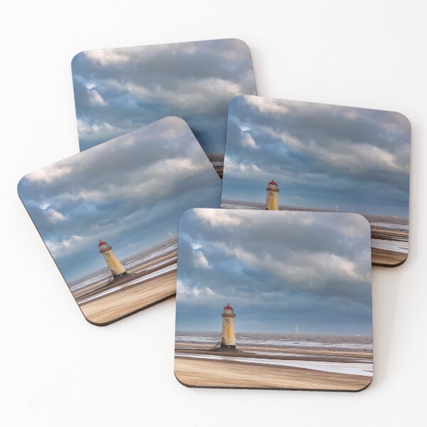 Item preview, Point of Ayr Lighthouse Wales UK designed and sold by AJEvans.