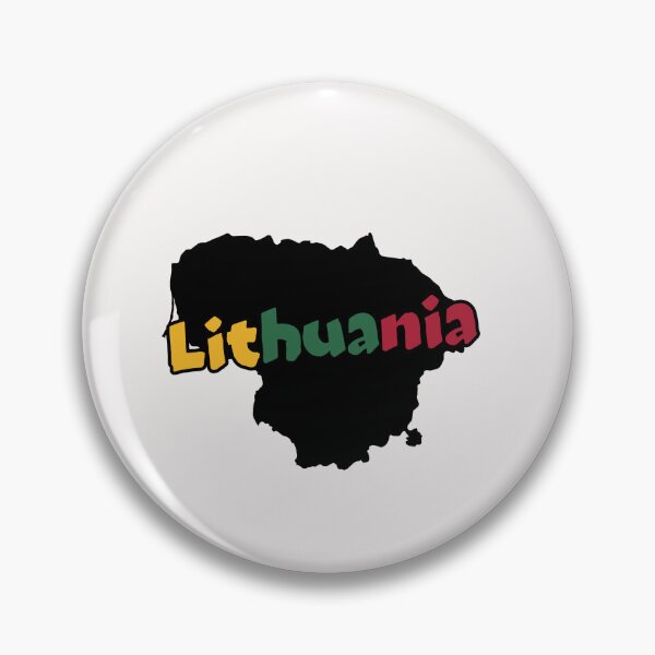 Item preview, Lithuania Flag Map State Vilnius Baltic designed and sold by AnimalsDH305.