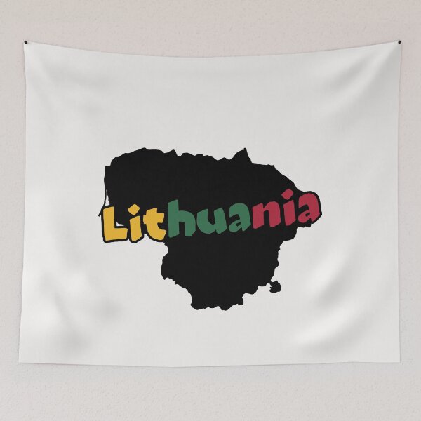 Item preview, Lithuania Flag Map State Vilnius Baltic designed and sold by AnimalsDH305.